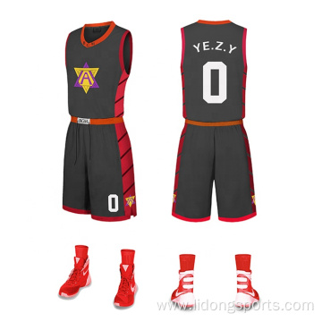 Custom team basketball uniform logo design Sports wholesale